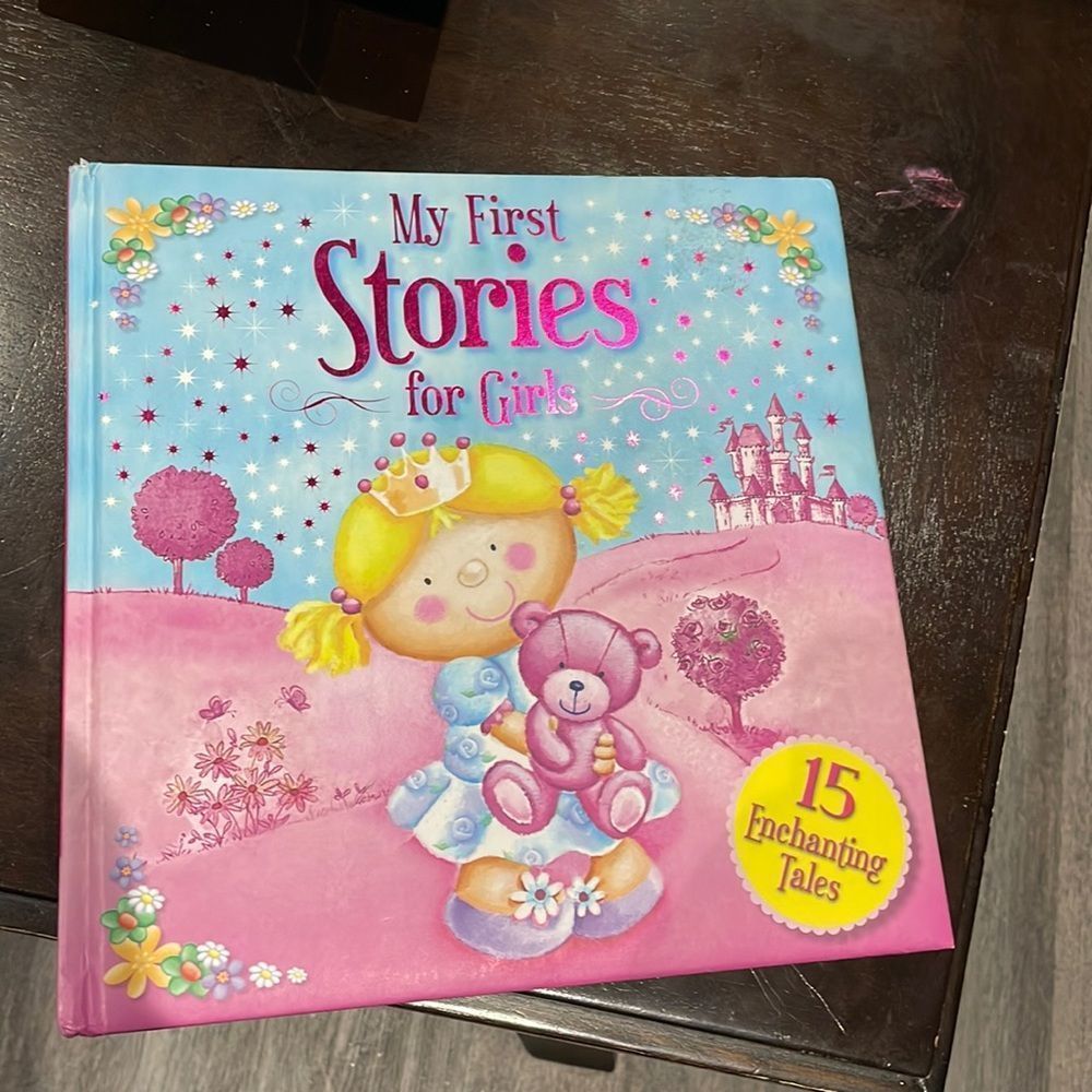My First Stories for girls hard cover book
